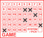 Draw 4619 - 25/Oct/2025 Game ticket